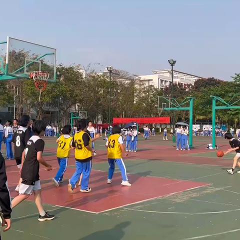 迎“篮”而上，追“球”梦想——记高一五班篮球赛