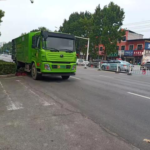 【京北机械化】雨后速行动，道路净如初