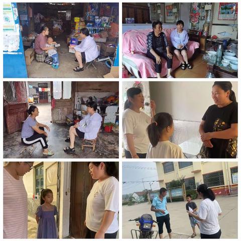 临沭县大兴镇高埠完小开展暑期家访活动