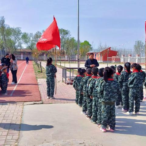 传承传统文化，争做文明少年——平原县前曹镇杨寺小学及附设幼儿园春游纪实