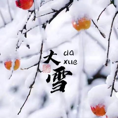 大雪节气，遇见美好——中心幼儿园中班大雪节气主题活动