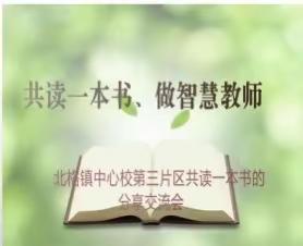 共读一本书、做智慧教师——北格镇中心校幼儿园第三片区共读一本书分享交流会