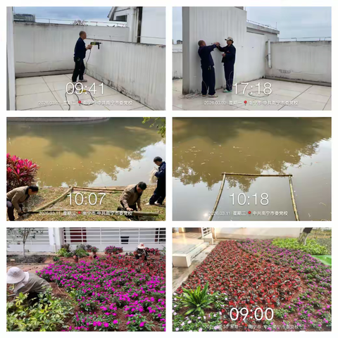 广西万家吉物业服务有限公司 南宁市委党校项目服务中心 2026年3月工作汇报