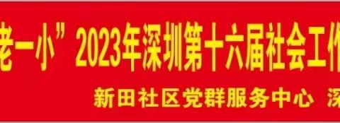 2023深圳第十六届社会工作主题宣传活动—新田社区分会场