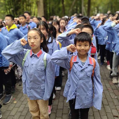 “团团成长记 青青快乐行” 2024年春季两江新区人民小学“红色之旅”研学实践活动