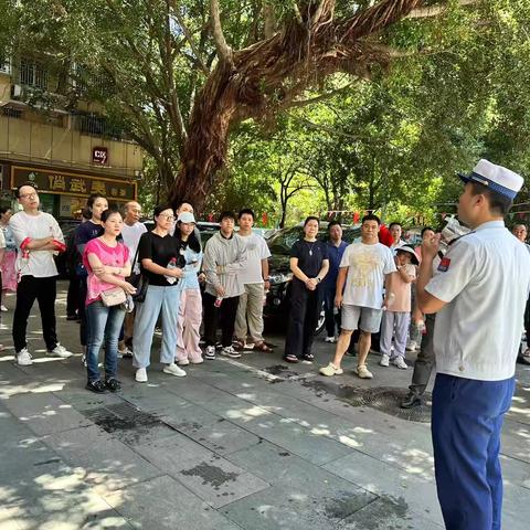 【党建引领.红色服务】消防演练进社区 防患未“燃”筑安全