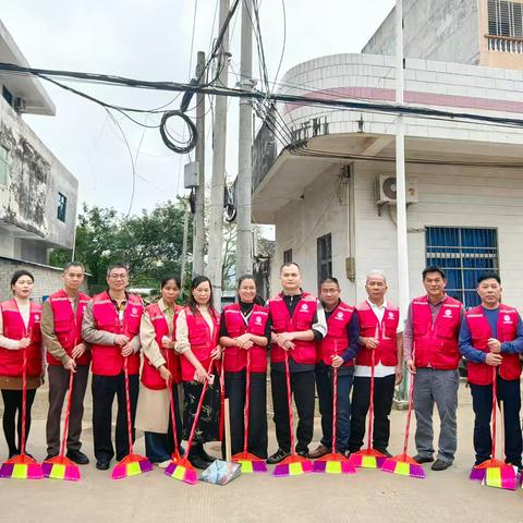 【党建引领】践初心办实事 志愿服务暖民心——澄迈县第三中学党支部赴京领村三、四横路开展志愿服务主题党日活动纪实