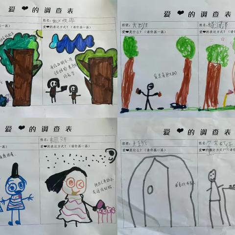 四合福中心幼儿园大班主题课程———爱，无处不在！