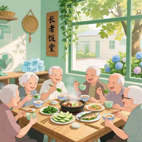 文昌市养老服务中心老年助餐点服务系列·8月篇｜一碗热饭暖桑榆，半碗烟火慰平生
