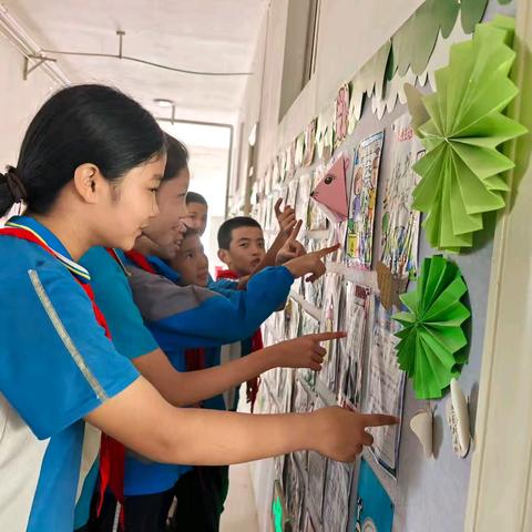 尉犁县第五小学暑期特色作业展评 为成长添彩