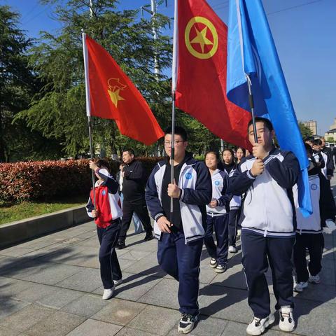 缅怀先烈志 共铸中华魂 感恩跟党走——广丰区芦林街道学校开展清明祭英烈活动