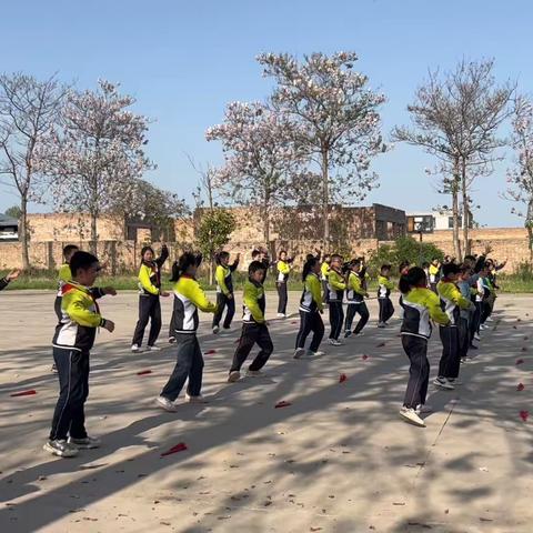 北田中心月掌小学校园文化生活展示