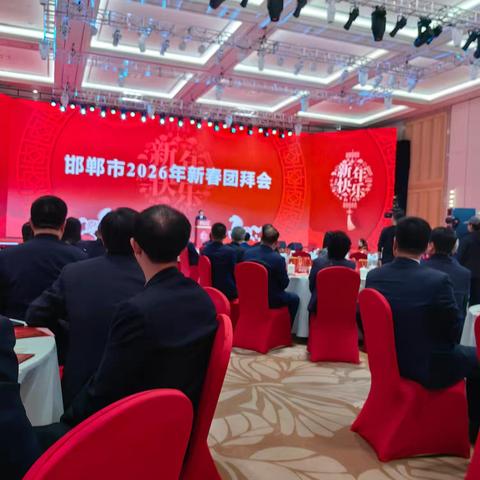 莱斯医药董事长受邀参加邯郸市2026年春节团拜会