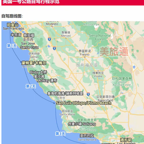 美西旅游行程安排（5/31-7/3）