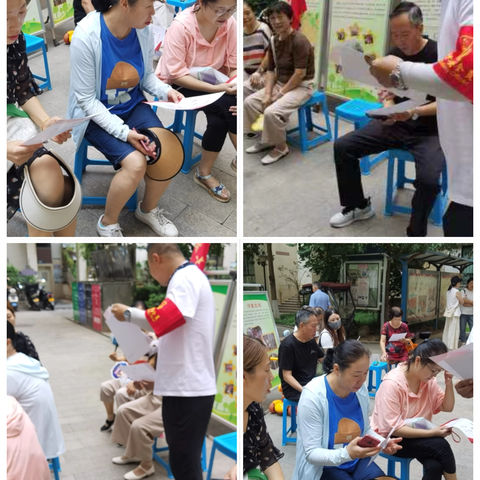 消防事关你我他 安全系着千万家——大庆路社区网格员开展消防安全宣传