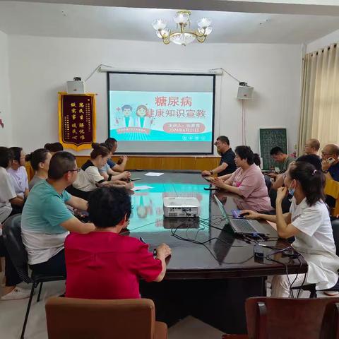 【人民路街道】金堤社区联合人民路街道卫生服务中心开展糖尿病健康知识宣教活动