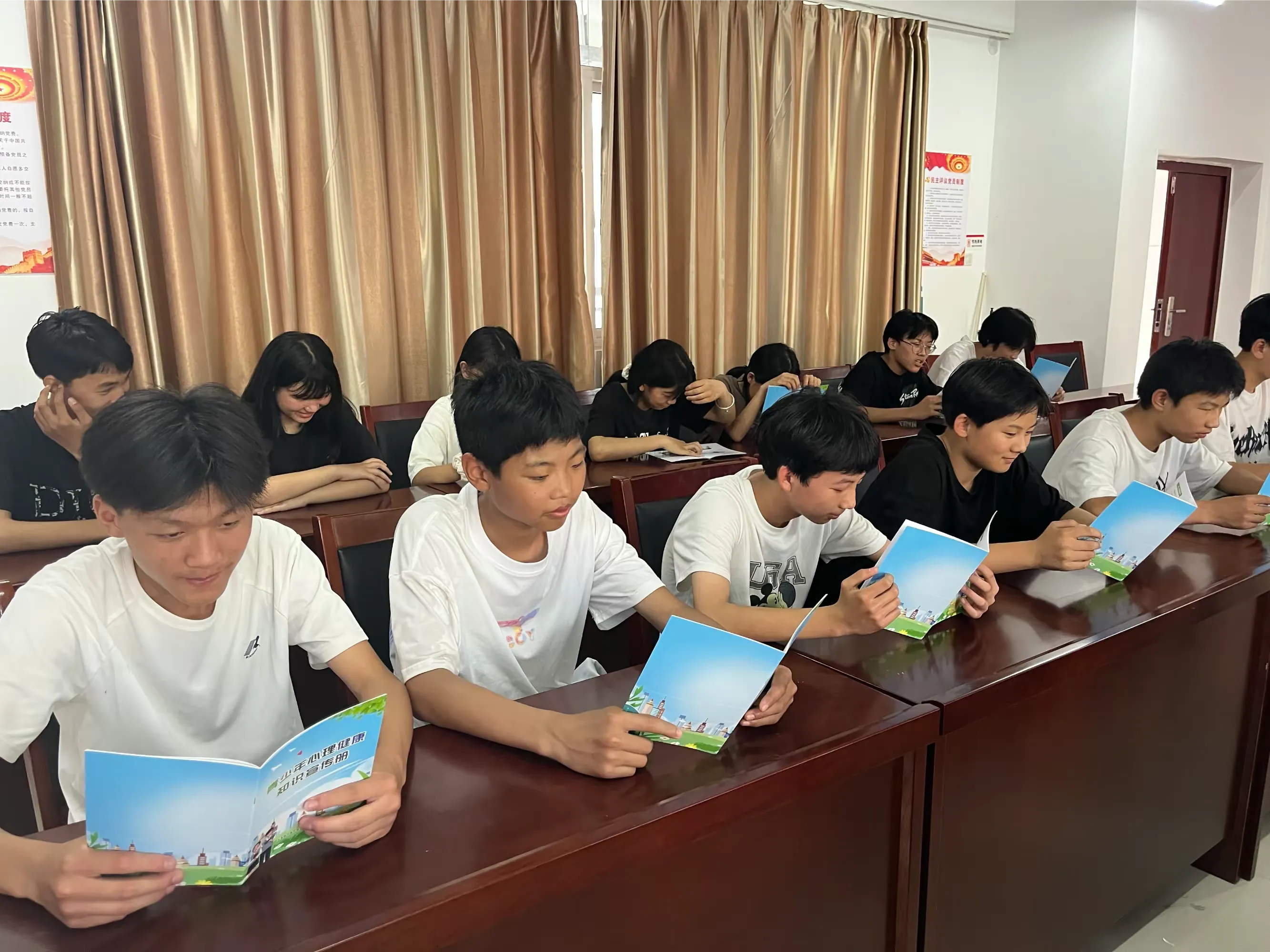 简篇-示范区团工委开展青少年心理健康服务进村社区行动-走进东街社区
