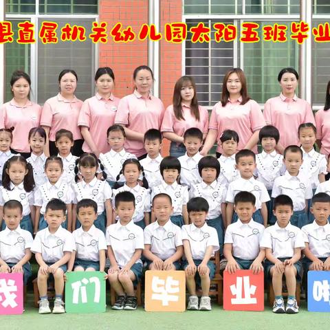 机关幼儿园太阳五班毕业季🎓-最美的遇见