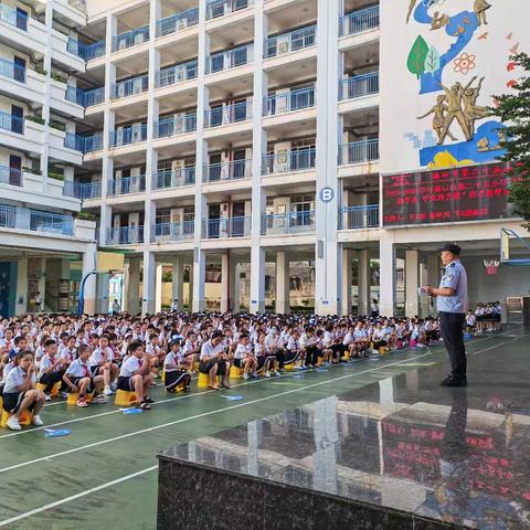 快乐散学礼 平安迎暑假——海口市第二十五小学2023-2024学年春季散学典礼