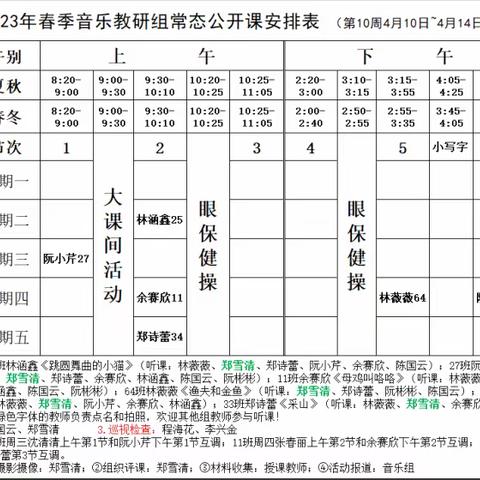 2022—2023第二学期音乐教研总结