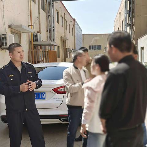 市局工贸监察科对我县重点企业安全生产工作开展业务指导帮扶