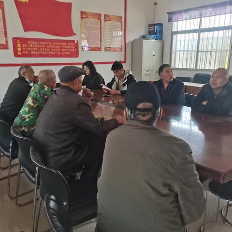 卢王支部四月一日党员大会