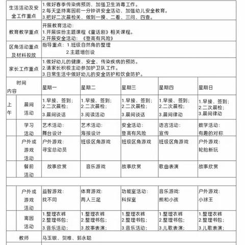 家园共育 “云端”共享——大三班第8周活动速递