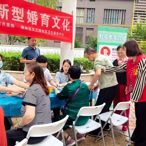 “健康义诊进社区，服务居民零距离”林雁社区退役军人服务站开展义诊进社区活动