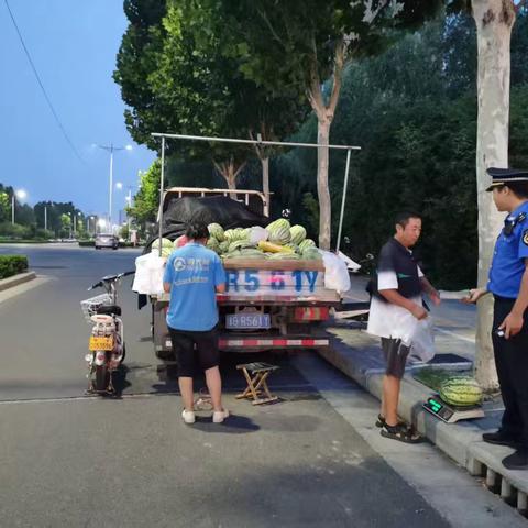 服务有温度 便民零距离 ——新乡城管“西瓜地图”绘就夏日的甜