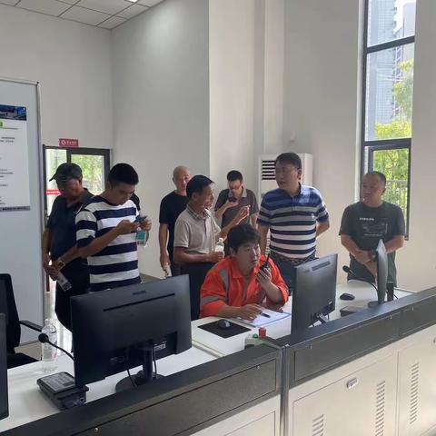 福州市城管委调研三江口清凉山转运站