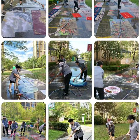 玫瑰苑物业七月份工作简报