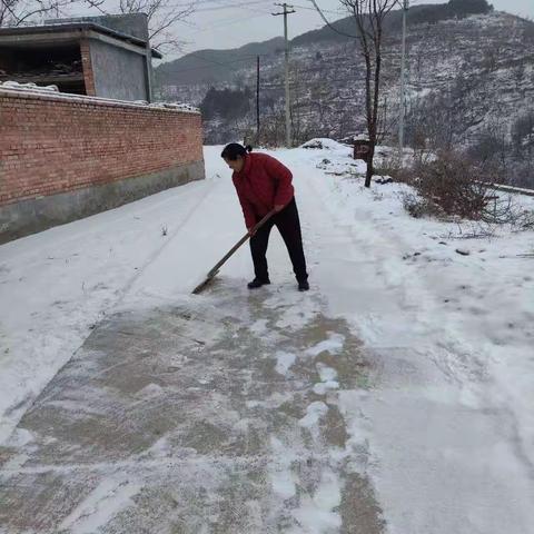 新年后的第一场雪