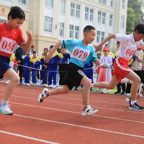 活力运动，春日趣玩 ------枞阳中心学校2023年第二届春季运动会剪影二（学生竞赛篇）