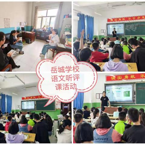 听课展风采，评课促提升——岳城学校听评课活动（二）