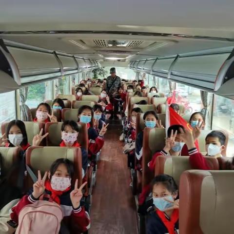 春日研学促成长，多彩童年在路上        ——横州市平马镇中心学校（本校）春日研学活动