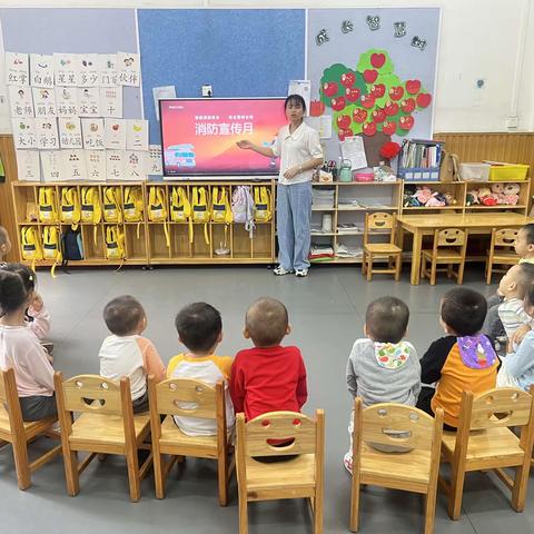 “预防为主，生命至上”——宾阳县黎塘镇育才幼儿园消防演练