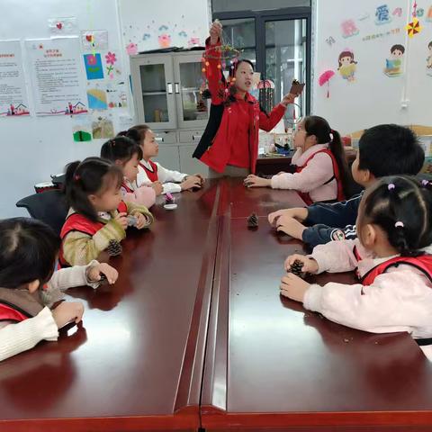 松塔变戏法，童伴手工旅