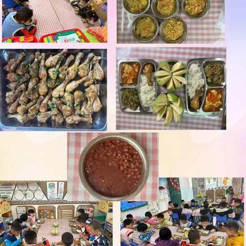 义容镇中心幼儿园第六周食谱及下周预告