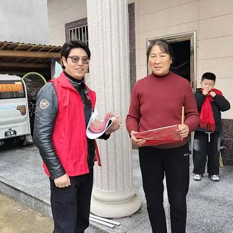 安居村开展走访慰问退役军人家属活动