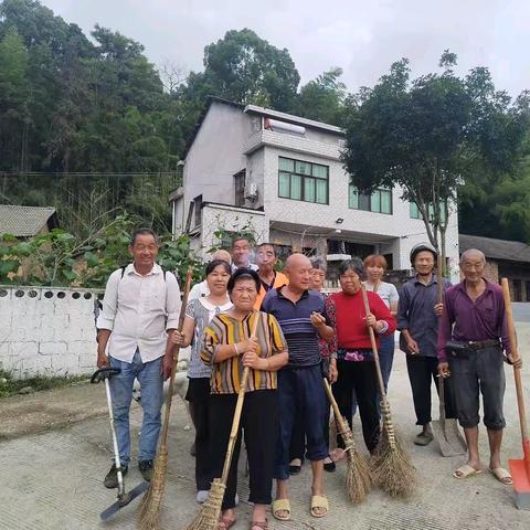 洁净迎风，端午安康 -高桥镇千秋村第100个全民清扫活动