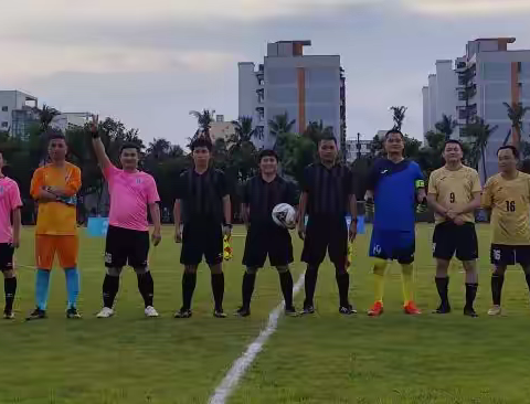 全省卫生健康系统“健康杯”足球赛首轮：海南疾控联队喜迎开门红