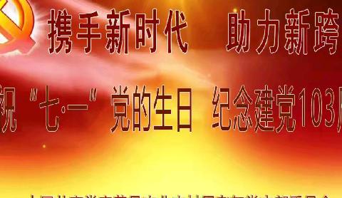 携手新时代   助力新跨越 ——宜黄县棠阴镇退休老干部党支部庆“七·一”活动（副本）