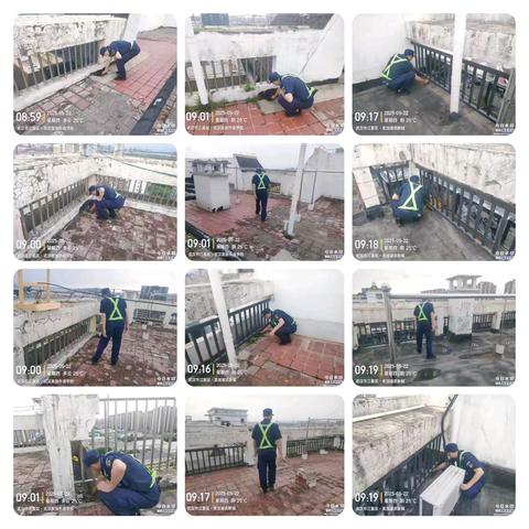 铂金物业全力应对大风暴雨天气 ﻿ 筑牢小区安全防线
