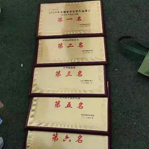 运动奏响生命，体育点燃激情——永城七中荣获全市中小学运动会中学组团体总分第二名