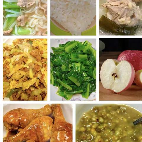 2023年秋季学期富海儒林幼儿园第17周食谱预