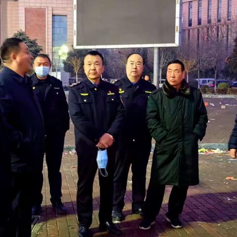 工业路社区烟花爆竹禁限放工作进行中