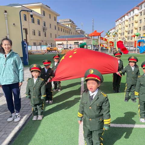 【五幼快讯】“莺飞草长话春分”——灵武市第五幼儿园春分节气主题升旗仪式