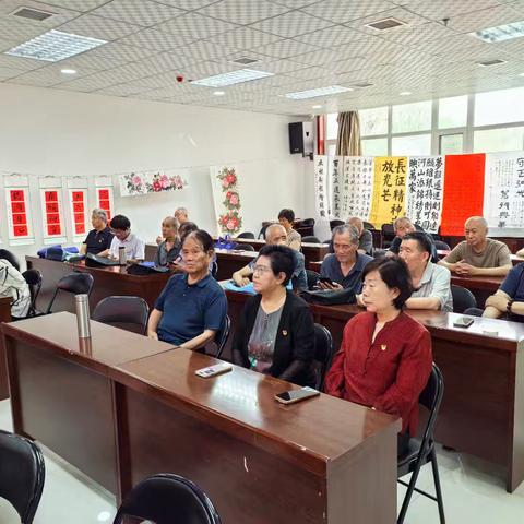 翰墨丹心颂党恩 银龄华章庆七一——临潼区老年书画学会6月会员日主题活动纪实