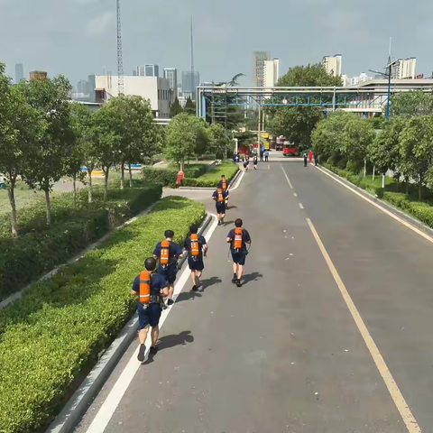 青年文明号丨举办专职消防队业务技能竞赛