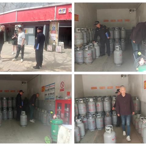 “燃气严把关，安全零距离”—红庙坡街办检查辖区明安站点燃气安全